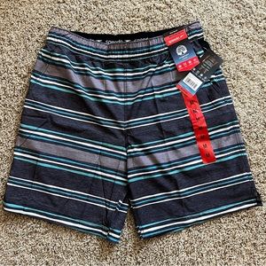 Speedo Men's Swim Trunk Tech Volley with Comfort Liner - Medium (32/34)